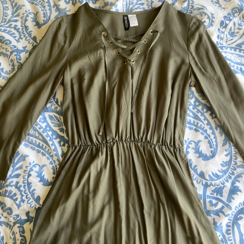 H&M Khaki Dress